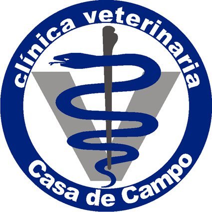 Logo de la Clínica Veterinaria Casa de Campo en Aluche, Madrid, muy cerca de Pozuelo